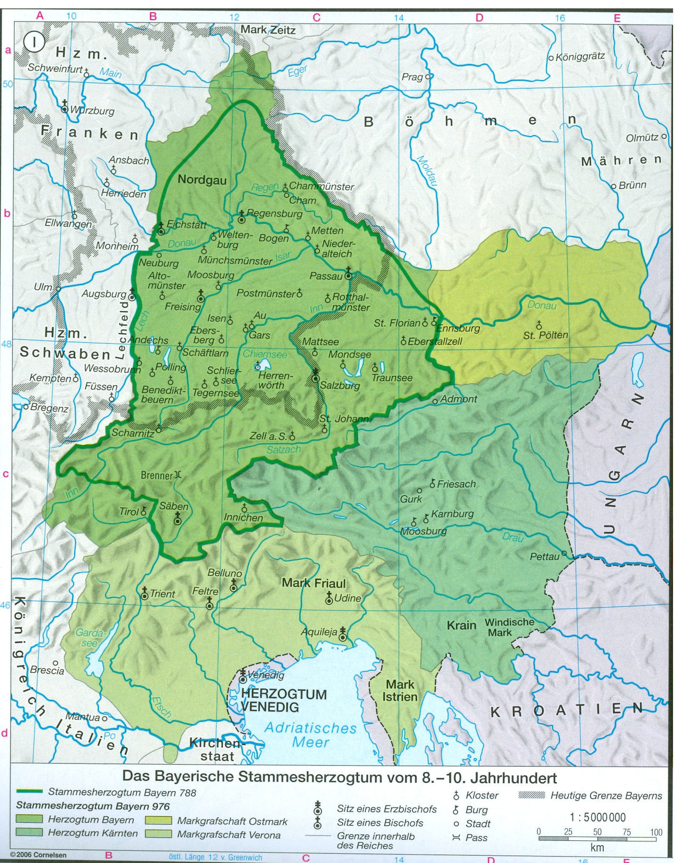 Bayern im 8. bis 10. Jahrhundert