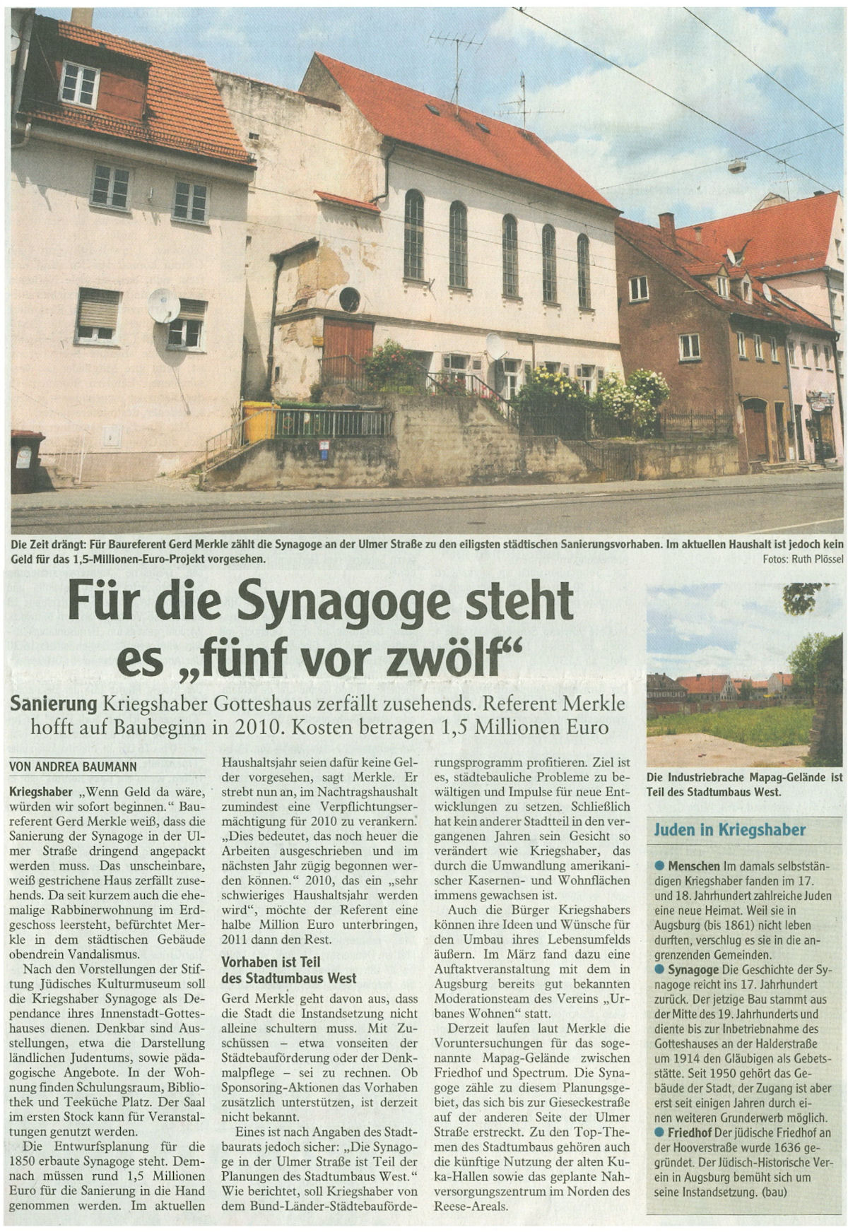 Synagoge (Juni 2009)
